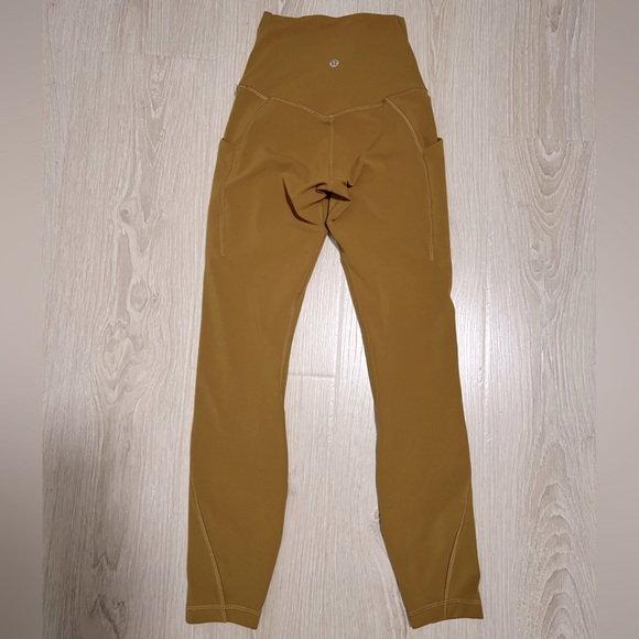 lululemon athletica Pants - Lululemon Leggings Mustard sz 0